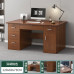 Compact Office Desk Set with Drawer Compact Office Desk Set with Drawer