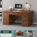 Compact Office Desk Set with Drawer Compact Office Desk Set with Drawer