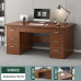 Compact Office Desk Set with Drawer Compact Office Desk Set with Drawer