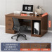Compact Office Desk Set with Drawer Compact Office Desk Set with Drawer