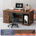 Compact Office Desk Set with Drawer Compact Office Desk Set with Drawer