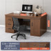 Compact Office Desk Set with Drawer Compact Office Desk Set with Drawer