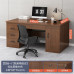 Compact Office Desk Set with Drawer Compact Office Desk Set with Drawer