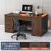 Compact Office Desk Set with Drawer Compact Office Desk Set with Drawer