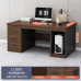 Compact Office Desk Set with Drawer Compact Office Desk Set with Drawer