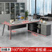 Modern Minimalist Executive Office Furniture Desk Chair Set