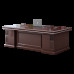 Boss Desk Office Chair Modern Large Computer Desk President Manager Desk with side cabinet Chinese style Boss Desk Office Chair Modern Large Computer Desk President Manager Desk with side cabinet Chinese style