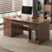 Office Desk Modern Minimalist PC Home Work Desk Chinese Style Imitation Wood Table