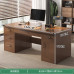 Office Desk Modern Minimalist PC Home Work Desk Chinese Style Imitation Wood Table