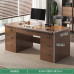Office Desk Modern Minimalist PC Home Work Desk Chinese Style Imitation Wood Table