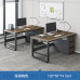 Modern Office Desk Set for Multiple People Simple Single Workstation Bedroom Computer Desk