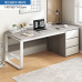 Modern Office Desk Set for Multiple People Simple Single Workstation Bedroom Computer Desk