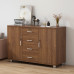 Office File Cabinet A4 Drawer Storage Cabinet with Lock Small Wooden Cabinet