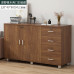 Office File Cabinet A4 Drawer Storage Cabinet with Lock Small Wooden Cabinet