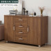 Office File Cabinet A4 Drawer Storage Cabinet with Lock Small Wooden Cabinet