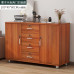Office File Cabinet A4 Drawer Storage Cabinet with Lock Small Wooden Cabinet