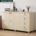 Office File Cabinet A4 Drawer Storage Cabinet with Lock Small Wooden Cabinet