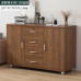 Office File Cabinet A4 Drawer Storage Cabinet with Lock Small Wooden Cabinet