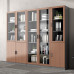 Wood Office File Cabinet modern minimalistic glass door floor storage cabinet Wood Office File Cabinet modern minimalistic glass door floor storage cabinet