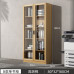 Wood Office File Cabinet modern minimalistic glass door floor storage cabinet Wood Office File Cabinet modern minimalistic glass door floor storage cabinet