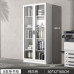 Wood Office File Cabinet modern minimalistic glass door floor storage cabinet Wood Office File Cabinet modern minimalistic glass door floor storage cabinet