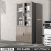 Wood Office File Cabinet modern minimalistic glass door floor storage cabinet Wood Office File Cabinet modern minimalistic glass door floor storage cabinet