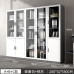 Wood Office File Cabinet modern minimalistic glass door floor storage cabinet Wood Office File Cabinet modern minimalistic glass door floor storage cabinet