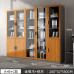 Wood Office File Cabinet modern minimalistic glass door floor storage cabinet Wood Office File Cabinet modern minimalistic glass door floor storage cabinet