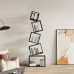 Creative Corner LShaped Floor Shelf Iron Frame Modern Minimalist Living Room Shelves Creative Corner LShaped Floor Shelf Iron Frame Modern Minimalist Living Room Shelves