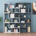 Minimalist Combination Bookcase Shelf Corner Creative Bedroom Standing Simple Storage Divider Display Shelf