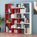 Minimalist Combination Bookcase Shelf Corner Creative Bedroom Standing Simple Storage Divider Display Shelf