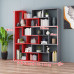 Minimalist Combination Bookcase Shelf Corner Creative Bedroom Standing Simple Storage Divider Display Shelf