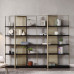 Italian Minimal Stainless Steel Shelf Rack Italian Minimal Stainless Steel Shelf Rack