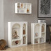 Modern Minimalist White Arch Cave Storage Cabinet Display Cabinet Decorative Cabinet Floor Bookcase Modern Minimalist White Arch Cave Storage Cabinet Display Cabinet Decorative Cabinet Floor Bookcase