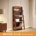 Scandinavian Walnut Wood Bookshelf Storage Rack for Living Room Balcony Scandinavian Walnut Wood Bookshelf Storage Rack for Living Room Balcony