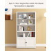 Home Steel Bookcase With Glass Door Display Cabinet Bookshelf Home Steel Bookcase With Glass Door Display Cabinet Bookshelf