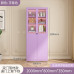 Home Steel Bookcase With Glass Door Display Cabinet Bookshelf Home Steel Bookcase With Glass Door Display Cabinet Bookshelf