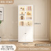 Home Steel Bookcase With Glass Door Display Cabinet Bookshelf Home Steel Bookcase With Glass Door Display Cabinet Bookshelf