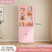 Home Steel Bookcase With Glass Door Display Cabinet Bookshelf Home Steel Bookcase With Glass Door Display Cabinet Bookshelf