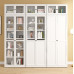Home Steel Bookcase With Glass Door Display Cabinet Bookshelf Home Steel Bookcase With Glass Door Display Cabinet Bookshelf