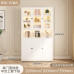 Home Steel Bookcase With Glass Door Display Cabinet Bookshelf Home Steel Bookcase With Glass Door Display Cabinet Bookshelf