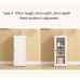Home Steel Bookcase With Glass Door Display Cabinet Bookshelf Home Steel Bookcase With Glass Door Display Cabinet Bookshelf