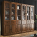 Solid Oak Bookcase Glass Doors Simple Chinese Style Shelving Storage Student Bookcase Office File Cabinet Solid Oak Bookcase Glass Doors Simple Chinese Style Shelving Storage Student Bookcase Office File Cabinet