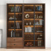 Modern Simple Living Room Bookshelf Cabinet With Glass Door Wall Mounted Storage Cabinet Modern Simple Living Room Bookshelf Cabinet With Glass Door Wall Mounted Storage Cabinet