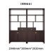 Modern Chinese Solid Wood Storage Bookcase Zen Style Bookshelf Divider Display Shelf Villa Show Home Furniture Modern Chinese Solid Wood Storage Bookcase Zen Style Bookshelf Divider Display Shelf Villa Show Home Furniture