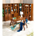 All Solid Wood Book Shelf Cabinet