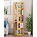 Rotating Bamboo Book Shelf Creative Bookcase 360 Degree Bookshelf as High as 194cm Rotating Bamboo Book Shelf Creative Bookcase 360 Degree Bookshelf as High as 194cm
