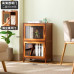 Modern Minimalist Dustproof Grid Cabinet Combination Standing Narrow Storage Wardrobe Object Shelf Freestanding Solid Wood Modern Minimalist Dustproof Grid Cabinet Combination Standing Narrow Storage Wardrobe Object Shelf Freestanding Solid Wood