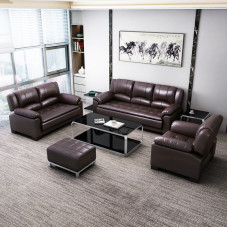 Modern Elegant High Grade Office Three Seater Sofa Set Furniture Modern Elegant High Grade Office Three Seater Sofa Set Furniture