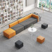 Office Sofa Tea Table Combination Set Modern Early Education Training Reception